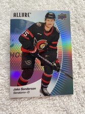 2023-24 Upper Deck Allure - Black Rainbow #42 Jake Sanderson