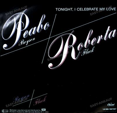 Peabo Bryson / Roberta Flack - Tonight I Celebrate My Love 7in (VG/VG) .