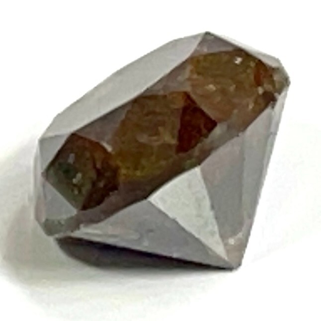 4.52 Ct Natural Dark Brown Round Shape big size Loose Diamond for SALE eBay