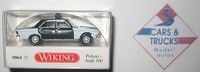 Wiking 086432 Audi 100 Limousine Polizei 1:87 Spur H0