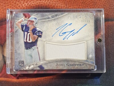 jimmy garoppolo rpa /35 Topps Five Star On Card Auto