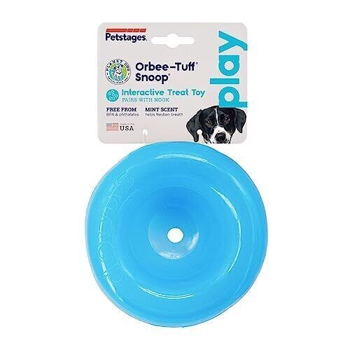Orbee-Tuff Snoop Interactive Treat Dispensing Dog Toy, Small, Royal Blue