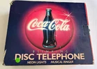Coca Cola Vintage 90’s Telephone Push Button Wall Mount Phone Tested Working New