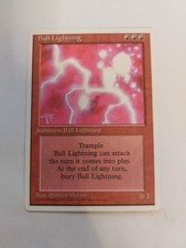 1x Ball Lightning  - Kugelblitz - Magic the Gathering MTG