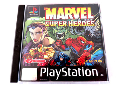 Marvel Super Heroes PS1 Komplett Playstation PAL