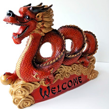 Asian Zen Dragon Welcome