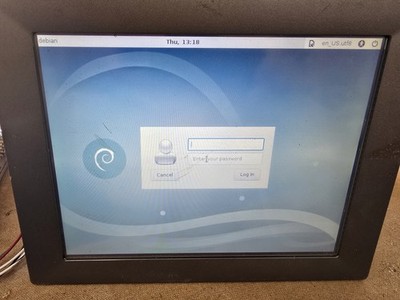ADVANTECH TPC-1271 TOUCH PANEL - USED BOOTS LINUX CNC