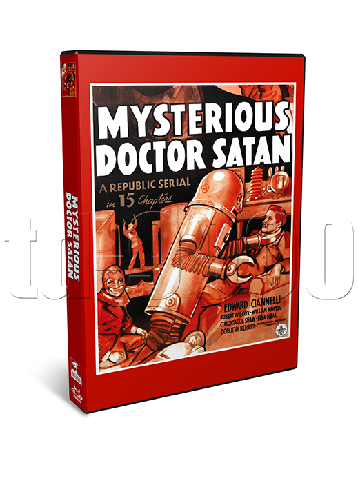 Mysterious Doctor Satan (1940) Republic Movie Serial Cliffhanger (2 x DVD)