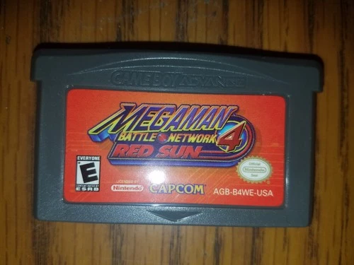 Mega Man Battle Network 4: Red Sun (GBA, Cartridge only)
