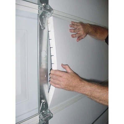 Garage Door Insulation Kit Polystyrene Foam Plastic Panel 8 Pieces Washable Seal