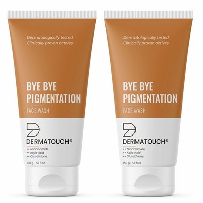 DERMATOUCH Bye Bye Pigmentation Face Wash || Anti Pigmentation 150g pack 1