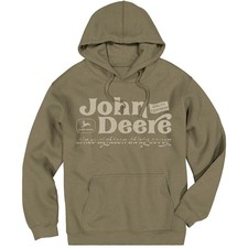 LP88531 - John Deere Vintage Military Green JD Quality Equipment Hood Large