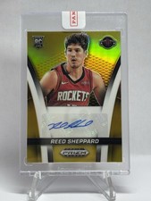 2024-25 Prizm Black Reed Sheppard #FB-REE Gold Flashback Signatures RC Auto /10