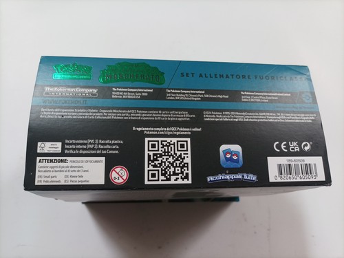 Pokemon Set Crepuscold Mascherato Italia Sarlatti e Violetto Gioco di Carte Collezionabili - Foto 7 di 7