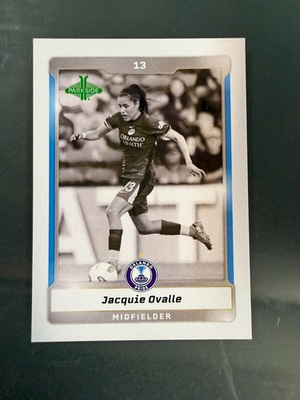 #ad Jacquie Ovalle Orlando Pride #218 2025 Parkside Vol. 2 NWSL Card Bamp;W $1.85