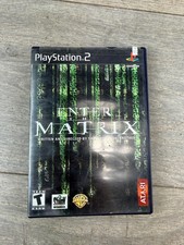 Enter The Matrix Sony PlayStation 2 PS2 Game CIB T Atari NTSC-U/C Shooter
