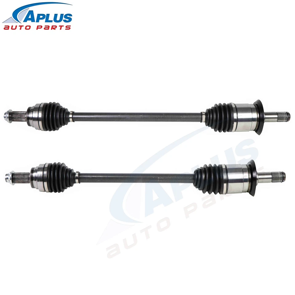 CV Axle Shaft Rear Left & Right Set for BMW 320i xDrive Auto Trans 2.0L 2013-28 - Image 2 of 4