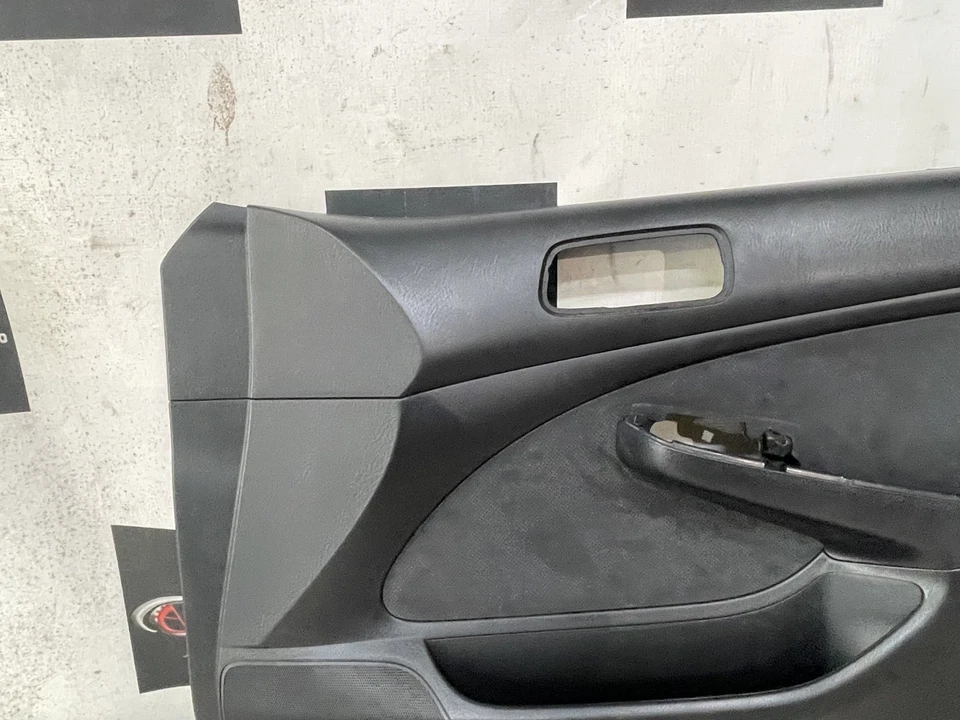 2003 2004 2005 Honda Civic Coupe Front Passenger Right Door Panel Black Nice Foto 2 de 4