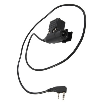 U94 7,0 mm PTT-Kabelstecker-Headset-Adapter 2-Polig für  UV-5R UV-S9 Plus U9217