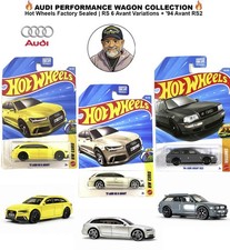   Hot Wheels Audi Wagon Lot '17 RS 6 Avant Yellow Silver  '94 Avant RS2 Sealed