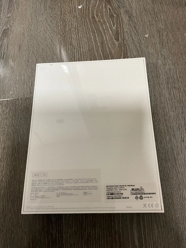 Sealed Apple iPad 2nd Gen 16gb Cellular With Shipping Box - Image 3 of 3