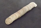 PRE 1964 DIME ROLL 50 U.S. COINS 90% SILVER 10¢ UNITED STATES MIXED MINT + DATE