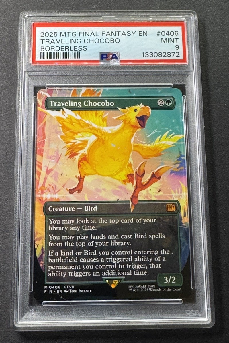 Traveling Chocobo (Borderless) Final Fantasy Regular for sale