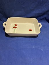 DUNELM POPPY BAKING DISH EXCELLENT