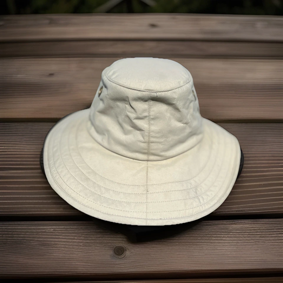 Sombrero De Colección Tilley Durables Pato Lona Talla 8 Wanderer Crema Algodón Modelo LT6 Foto 2 de 4