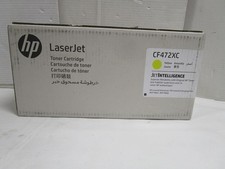 Genuine HP CF472XC 657X M681 M682 Yellow Toner NEW SEE PHOTOS FREE SHIPPING