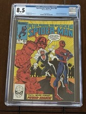 Spectacular Spider-Man #89 CGC  8.5 Marvel April 1984 WP Black Cat