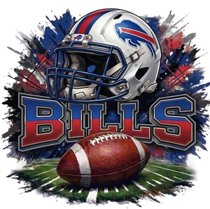 American Football Buffalo Bills Self Adhesive Vinyl Sticker