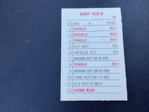 1969 MLB MILTON BRADLEY A-k LISTED ALPHABETIC ORDER PICK CARDS YOU WANT - Bild 421 von 435
