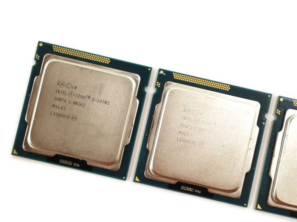 Lote 3x Procesador CPU Intel Core i5-3470S SR0TA Quad Core 2.9GHz 6MB LGA1155 Foto 2 de 4