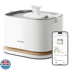 PETLIBRO Upgrade Cat Water Fountain, Cordless Cat Fountain Batter