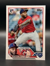 2023 Topps Series 2 - Xzavion Curry #513 (RC)