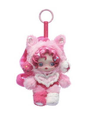 POP MART Skullpanda My Little Pony Pinkie Pie Plush Pendant
