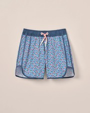johnnie-O Little Boys 4-7 - Full Elastic Jr. Surf Shorts Majorca Size 5