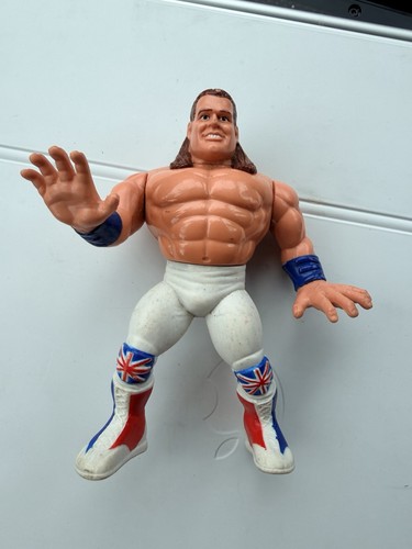 WWF Hasbro The British Bulldog Action Figure 1992 ...