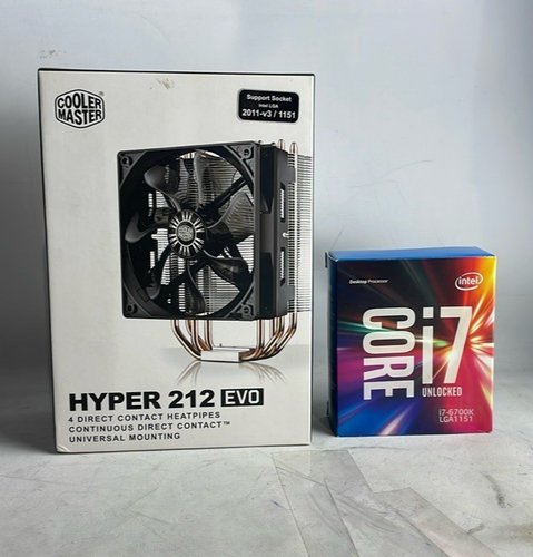 NEW Intel Core i7 - 6700K 4.0 GHz Quad - Core (SR2L0) Processor CPU & Fan Bundle - Picture 1 of 15