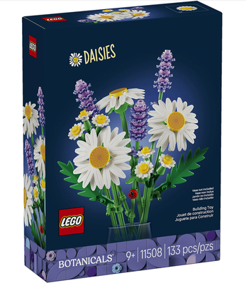 LEGO 11508 Daisies Botanicals 133pcs Flower Bouquet Toy Brand New