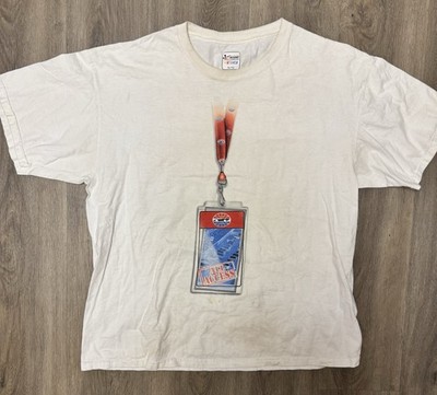Chase Authentics All Access Race Day T Shirt Men's XL White Cotton