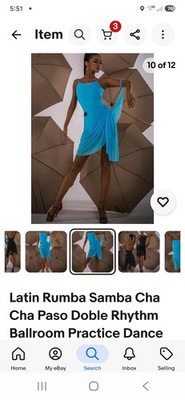 Latin Rumba Samba Cha Cha Rhythm Latin Ballroom Performance Dance Dress 