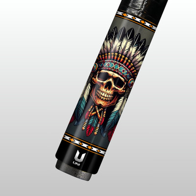 WARRIOR SKULL EDITION   POWER FOR THOSE WHO COMMAND IT   CARBON FIBER CUE