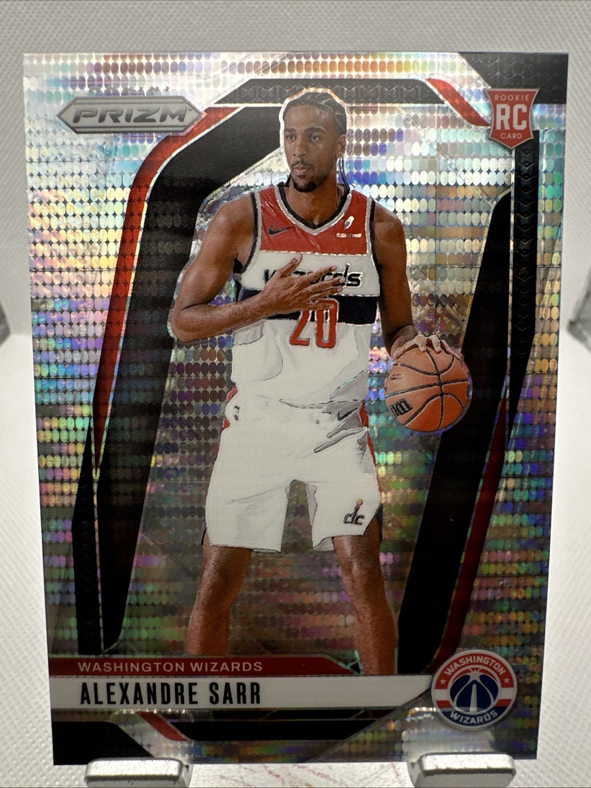 2024-25 Panini Prizm - Alexandre Sarr #264 Pulsar Prizm (RC)