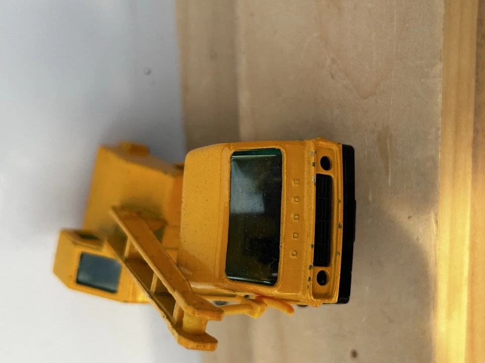 MATCHBOX LESNEY #63 Dodge Crane Truck W 1st Issue "New Model" Real BOX '60s - Image 4 of 4