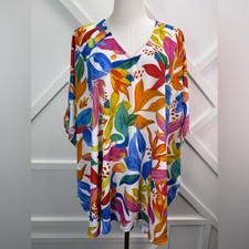 Show Me Your Mumu Peta Tunic In Tropical Print Swim Cover Resort Wear Size XS