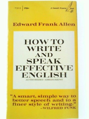 How to Write and Speak Effective English