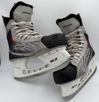 Bauer Vapor X05 Ice Hockey Skates Size 10 Lightspeed Pro Tuuk Stainless Blades