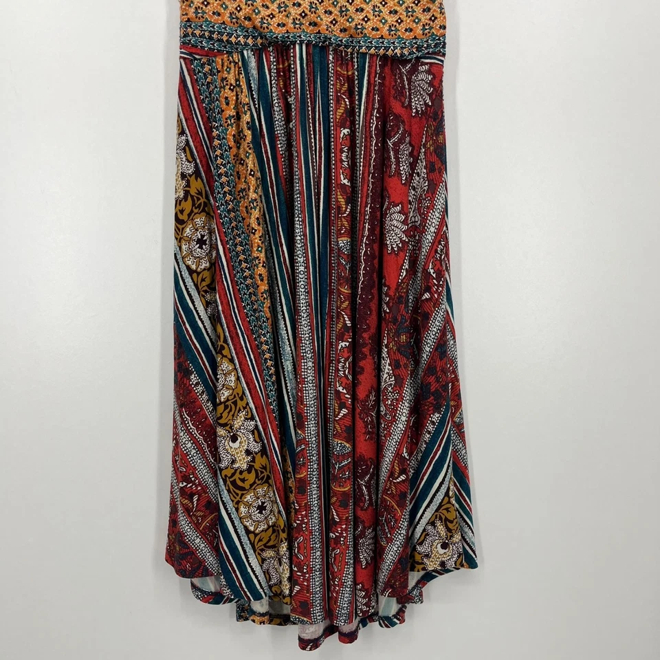 Maeve Anthropologie Tamera Wrap Dress Women's Size XS Multicolor Floral Boho - Image 3 of 4